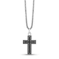 Stone Set Cross Pendant