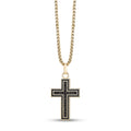 Stone Set Cross Pendant