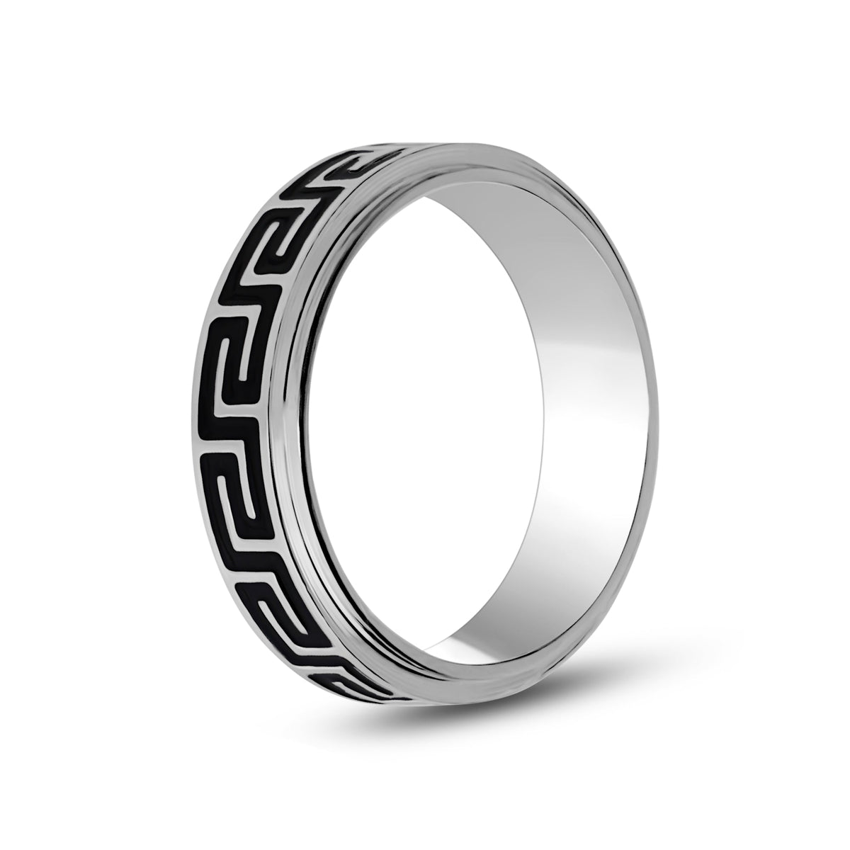 6mm Greek Key Band