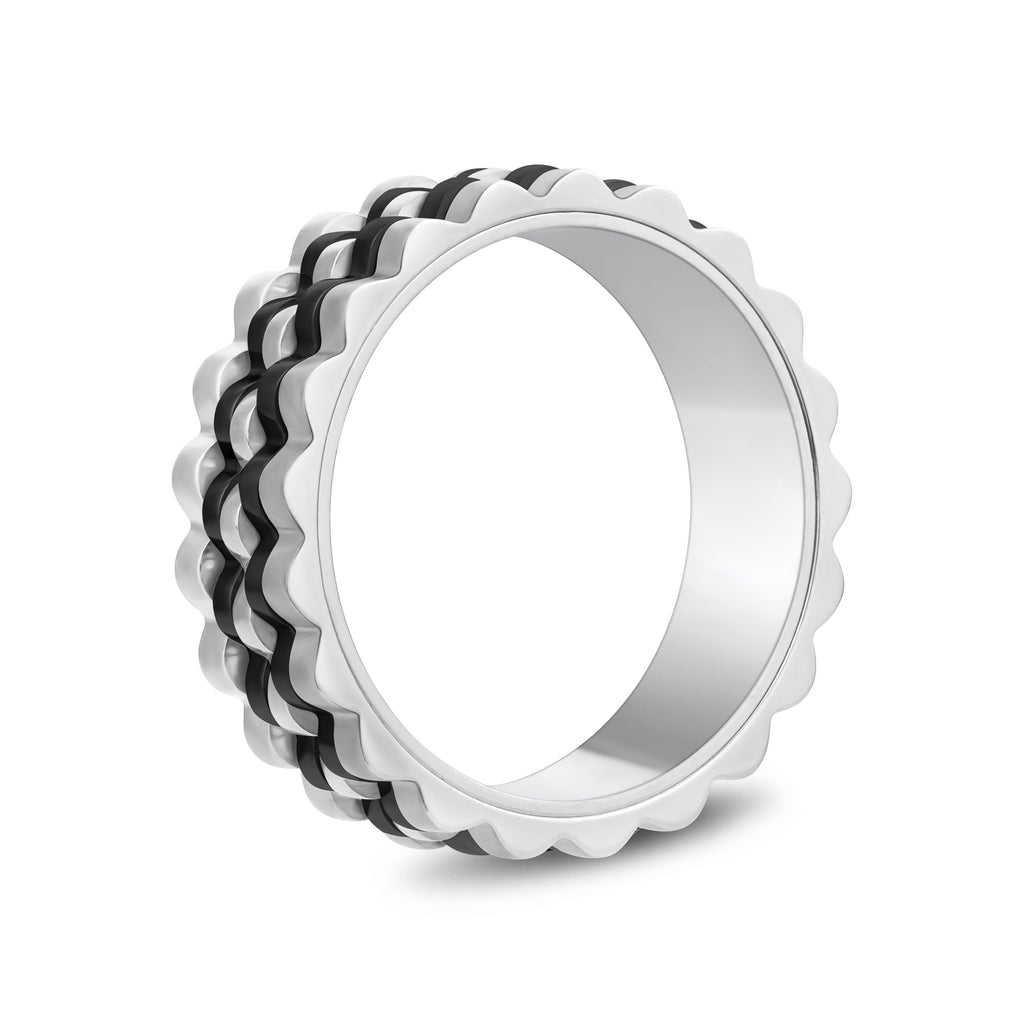 Ripple Link Two-Tone Band