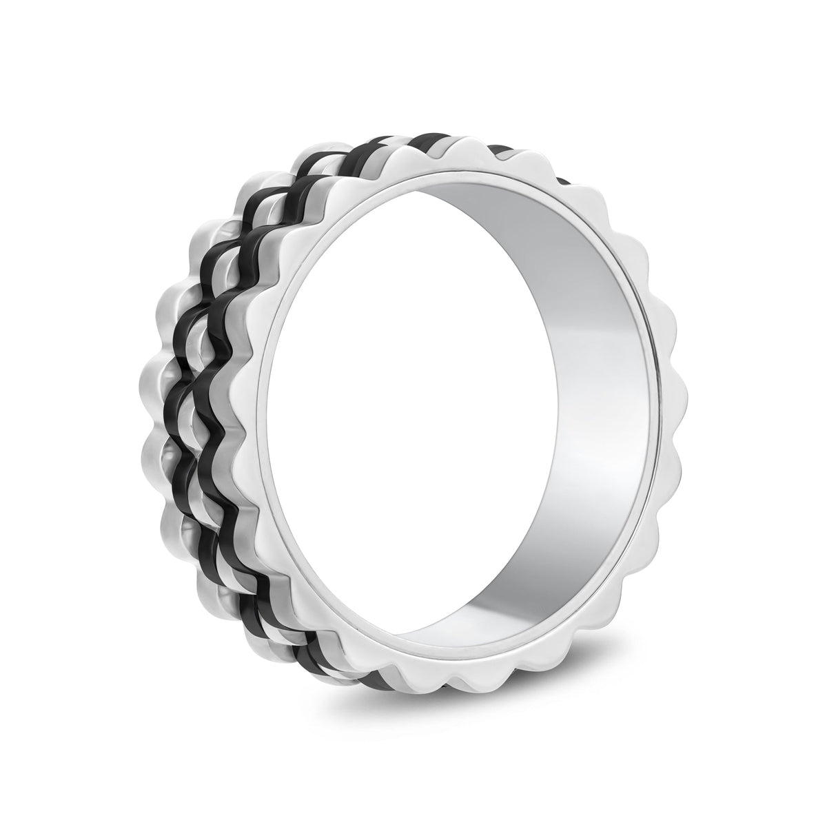 Ripple Link Two-Tone Band