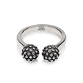 Textured Dual Ball Ring