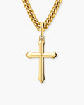 Architectural Cross Pendant