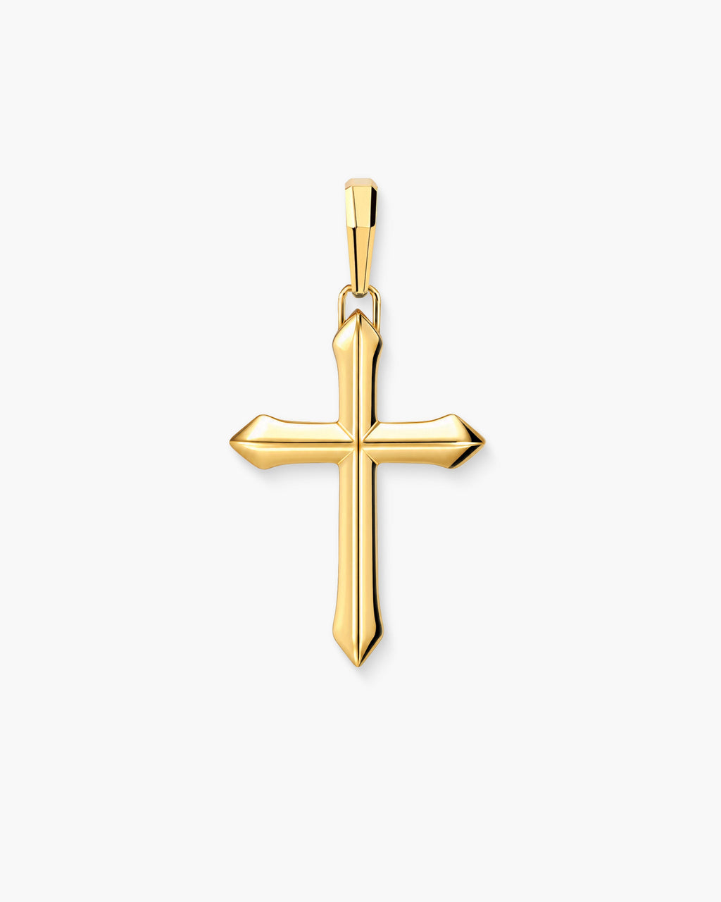 Architectural Cross Pendant