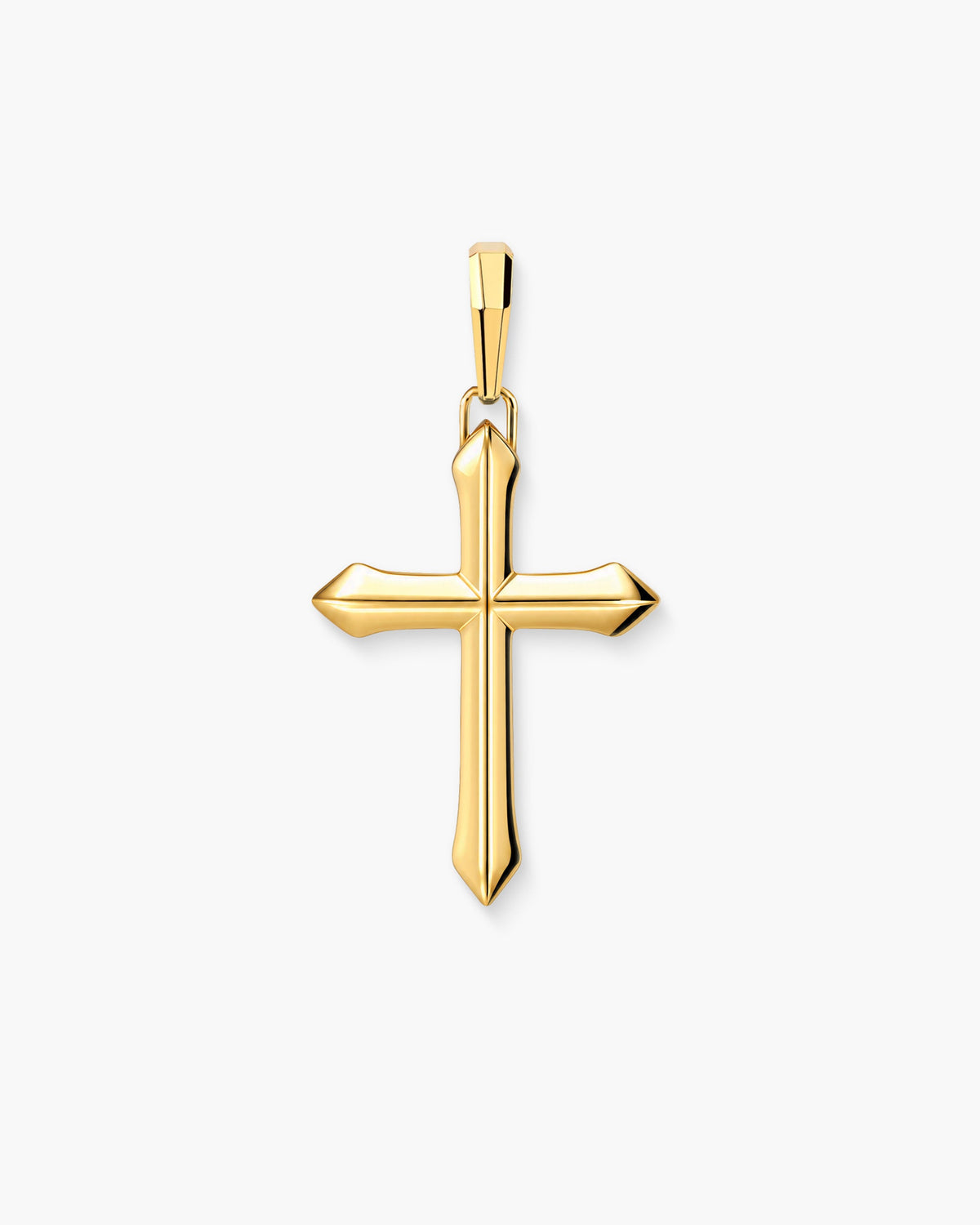 Architectural Cross Pendant