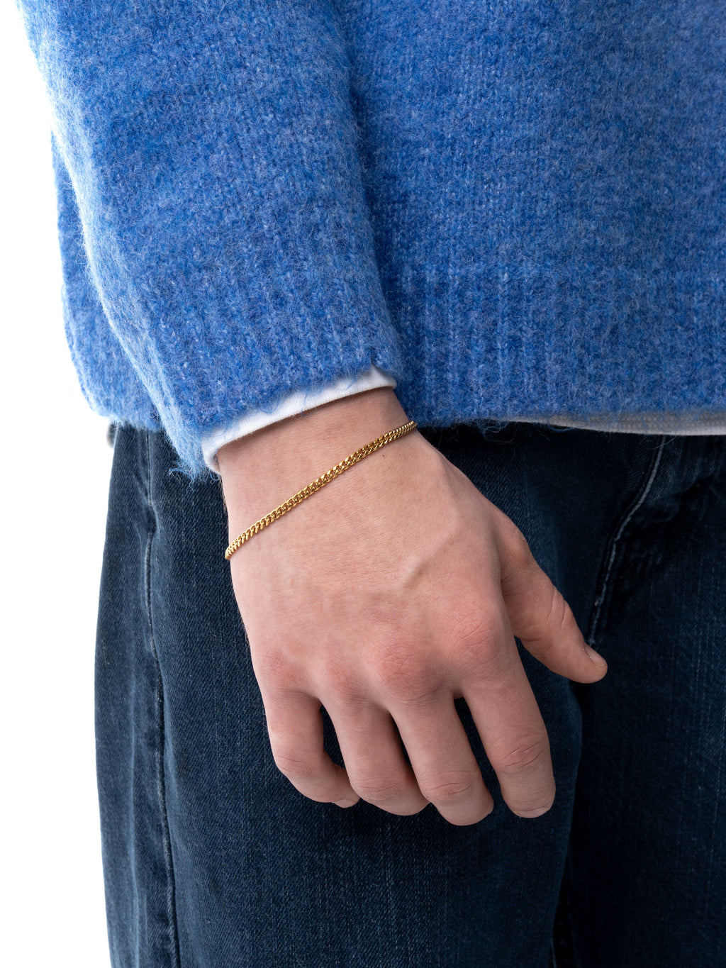 3.5mm Curb Bracelet