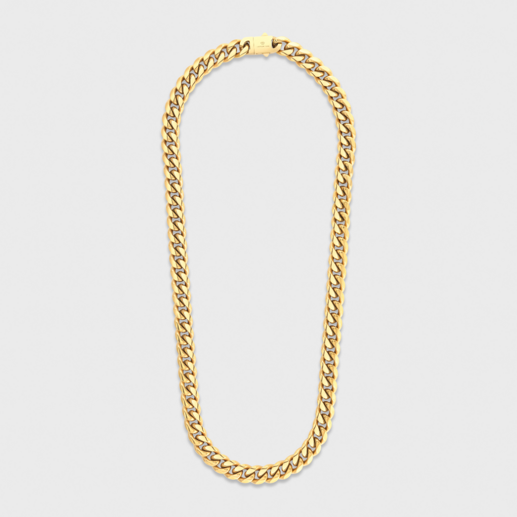 Cuban Link Chain (Gold) - 10mm