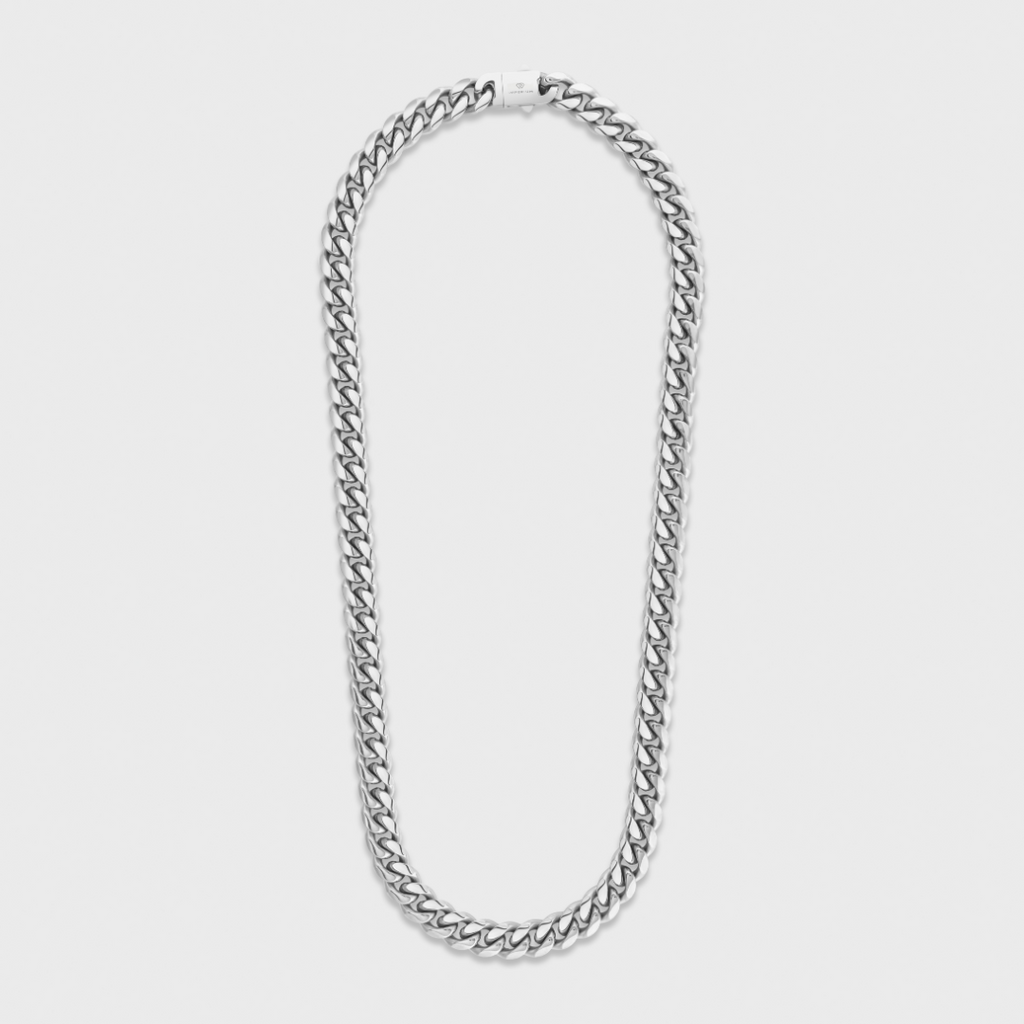 Cuban Link Chain (Silver) - 10mm