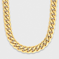 Cuban Link Chain (Gold) - 12mm