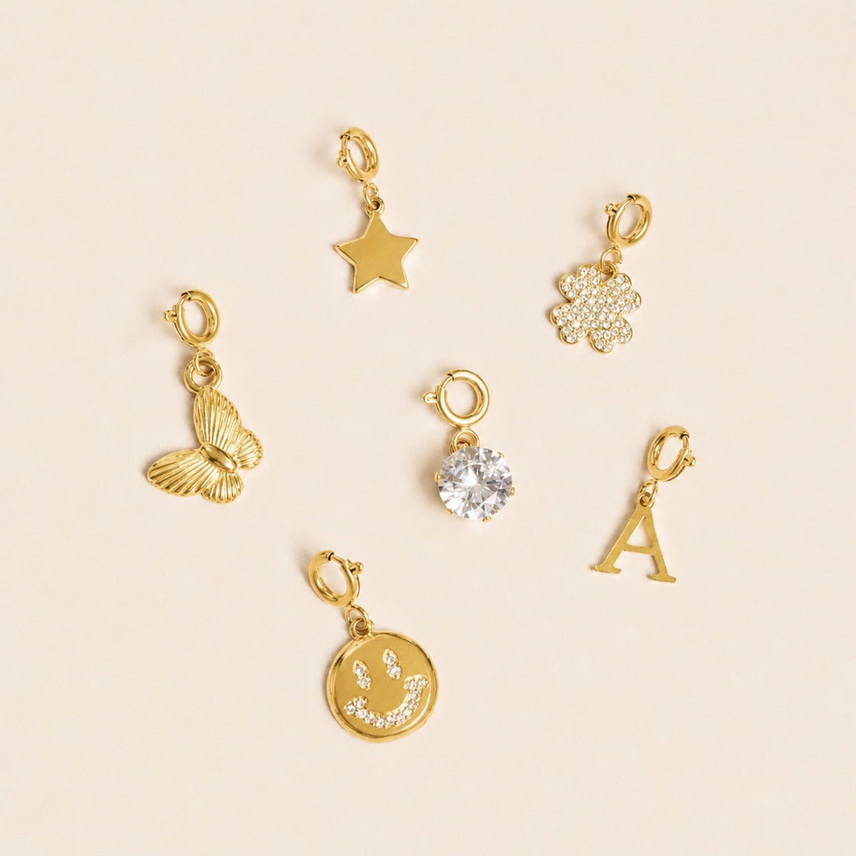 Initial Letter Charm