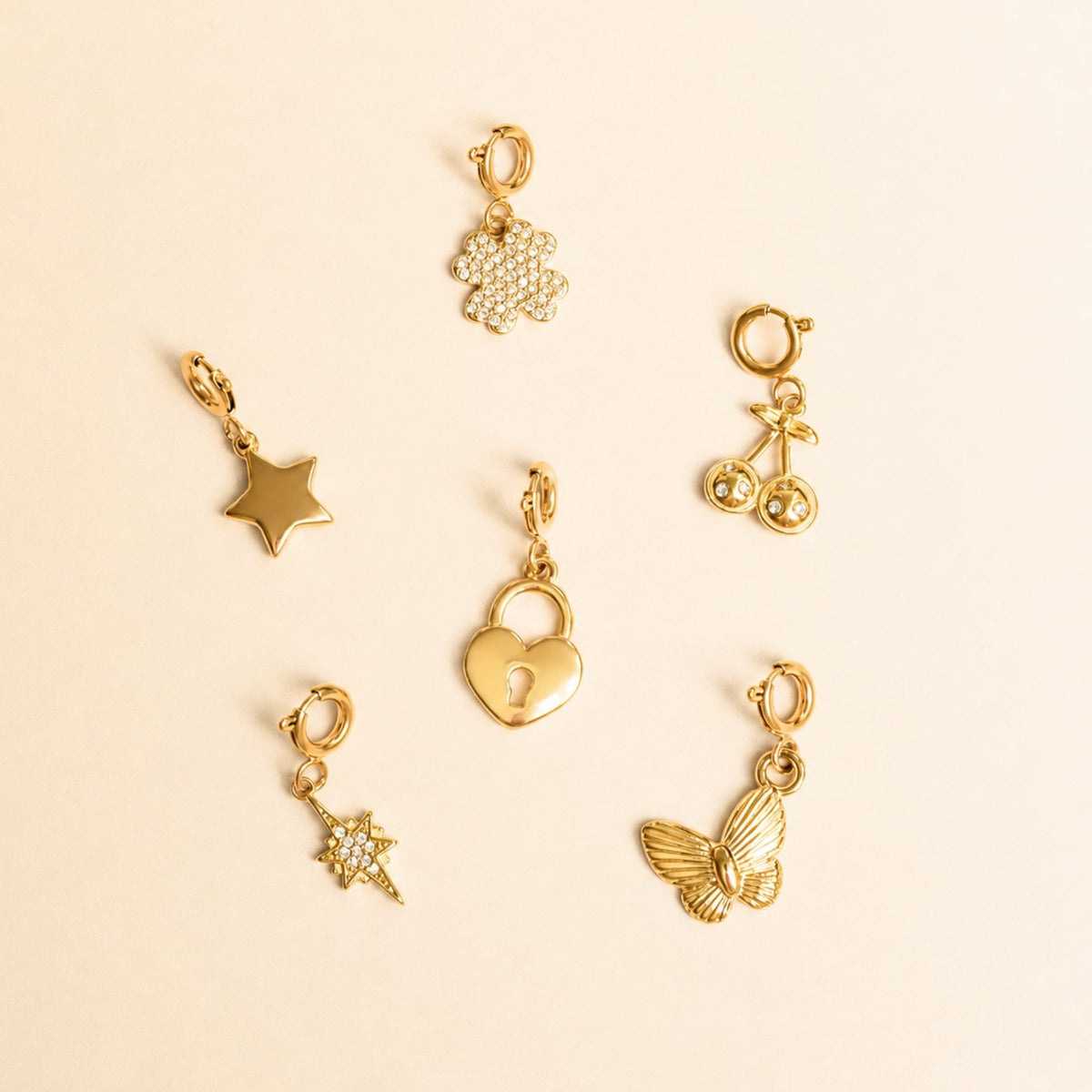Heart Lock Charm