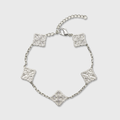 Clover Royale Bracelet (Silver)