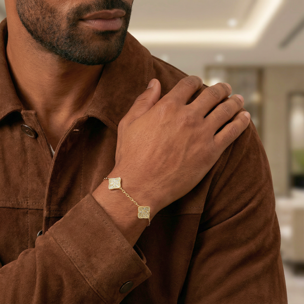 Clover Royale Bracelet (Gold)