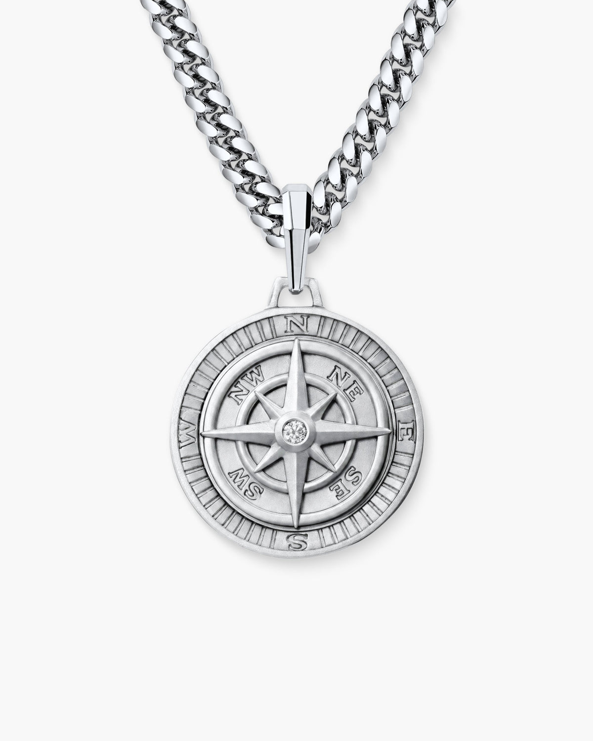 Women's Compass Pendant