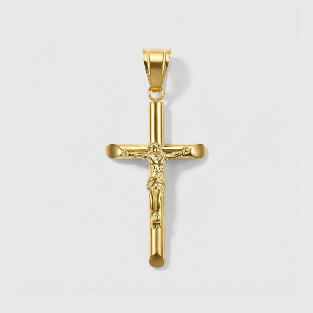 Crucifix Pendant (Gold)