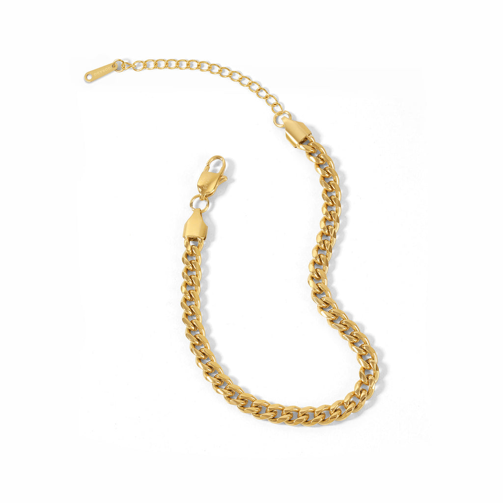 Cuban Link Anklet - 5mm
