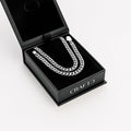 Cuban 8mm Gift Set (Silver)