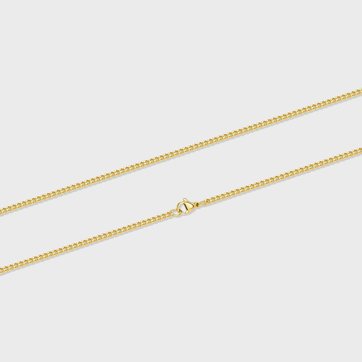 Micro Cuban Link Chain (Gold)