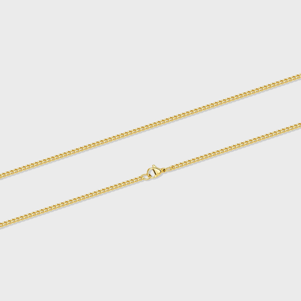 Women's Micro Cuban Chain (Gold)