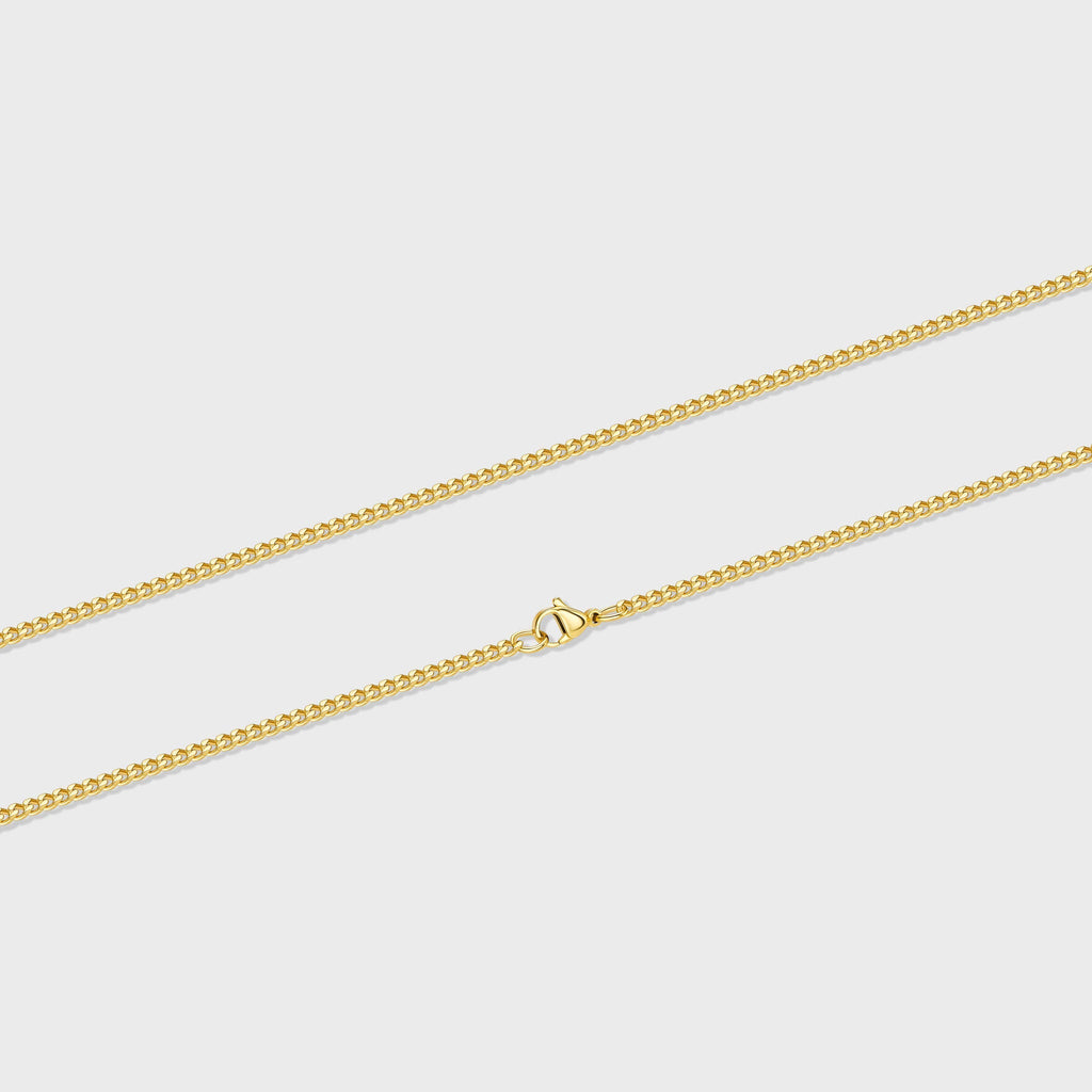 Women's Cuban 5mm + Micro Cuban Stack (Gold)