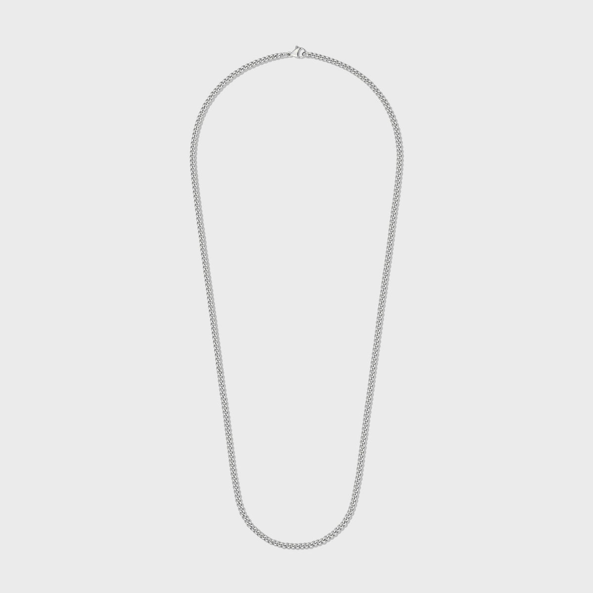 Micro Cuban Link Chain (Silver)