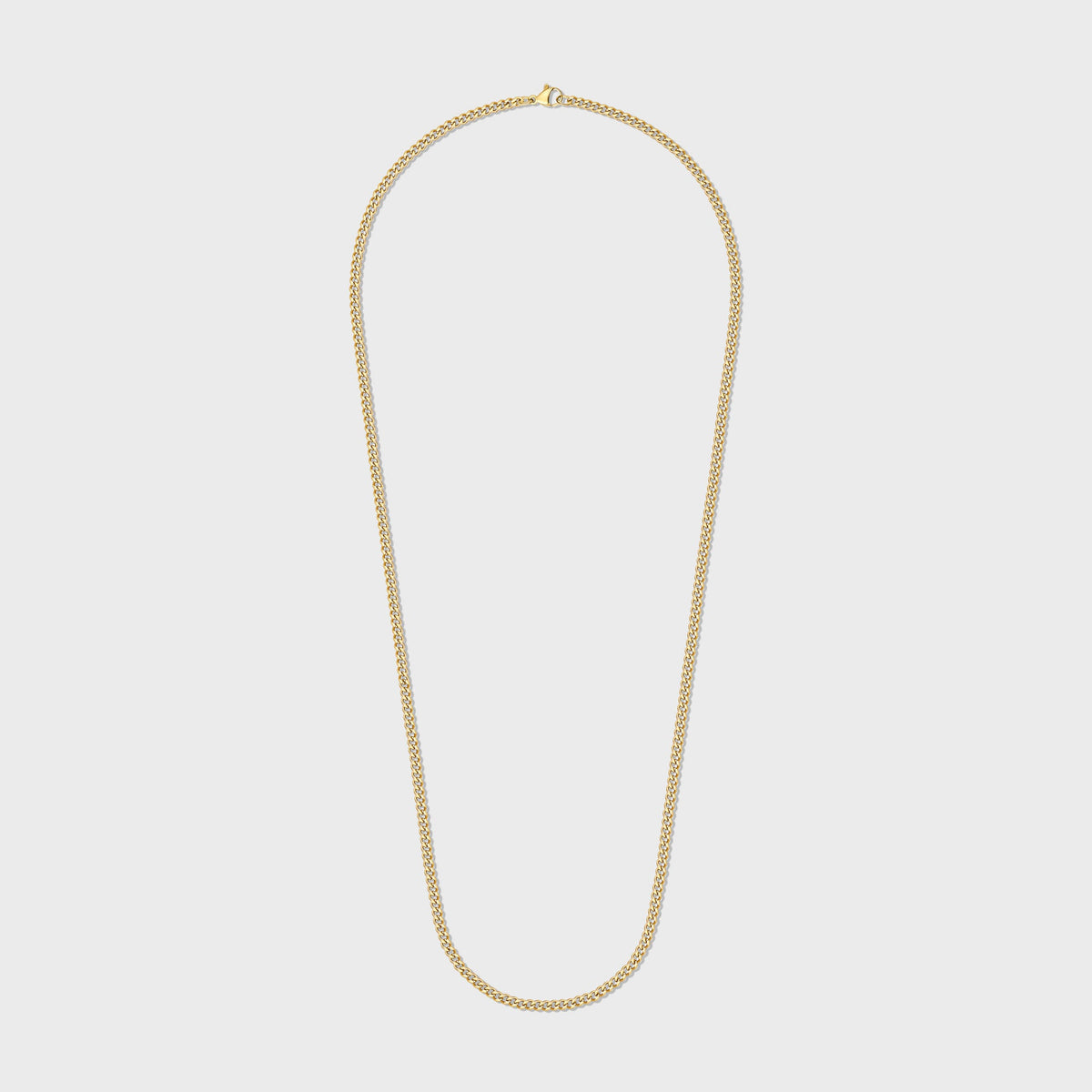 Micro Cuban Link Chain (Gold)