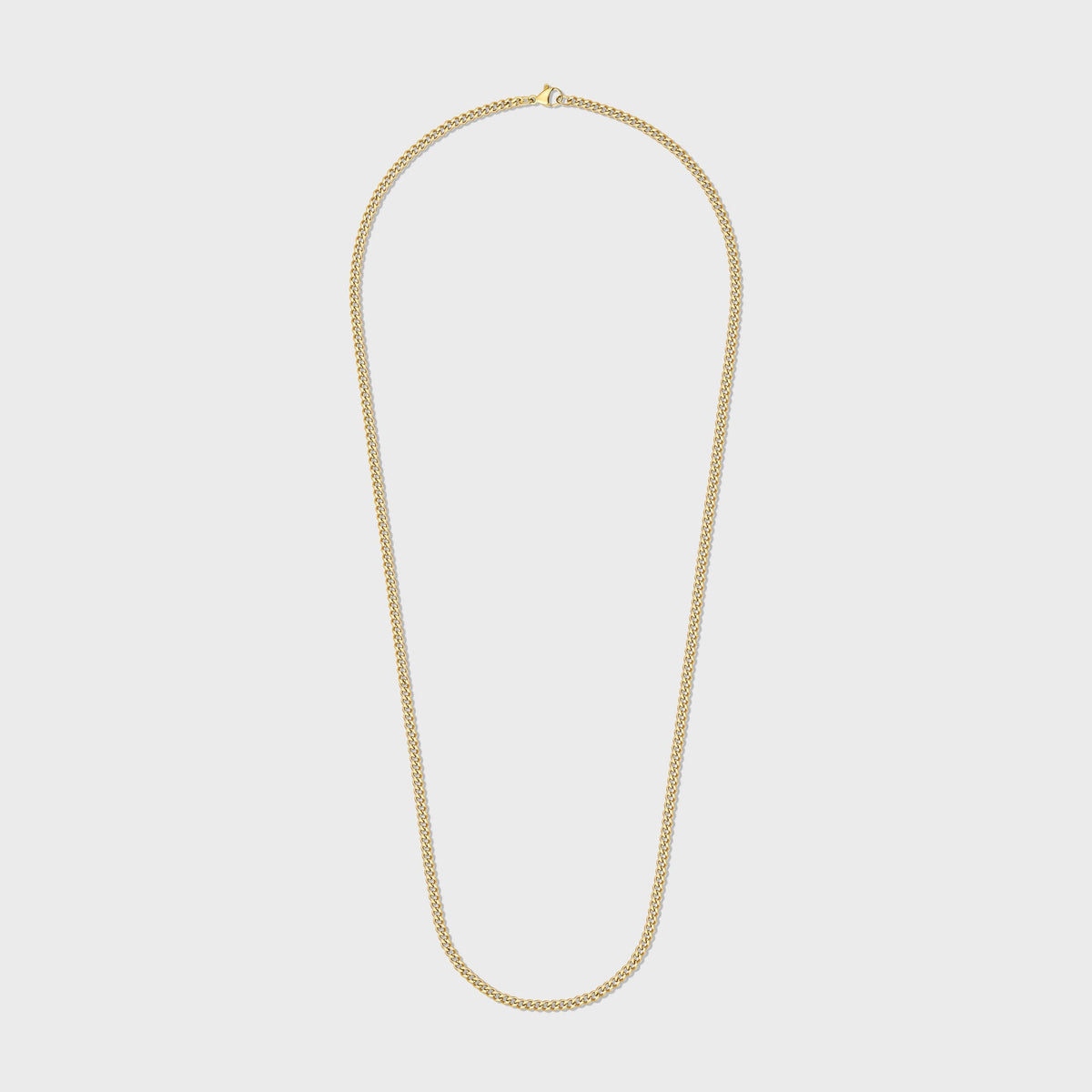 Women's Micro Cuban Chain (Gold)