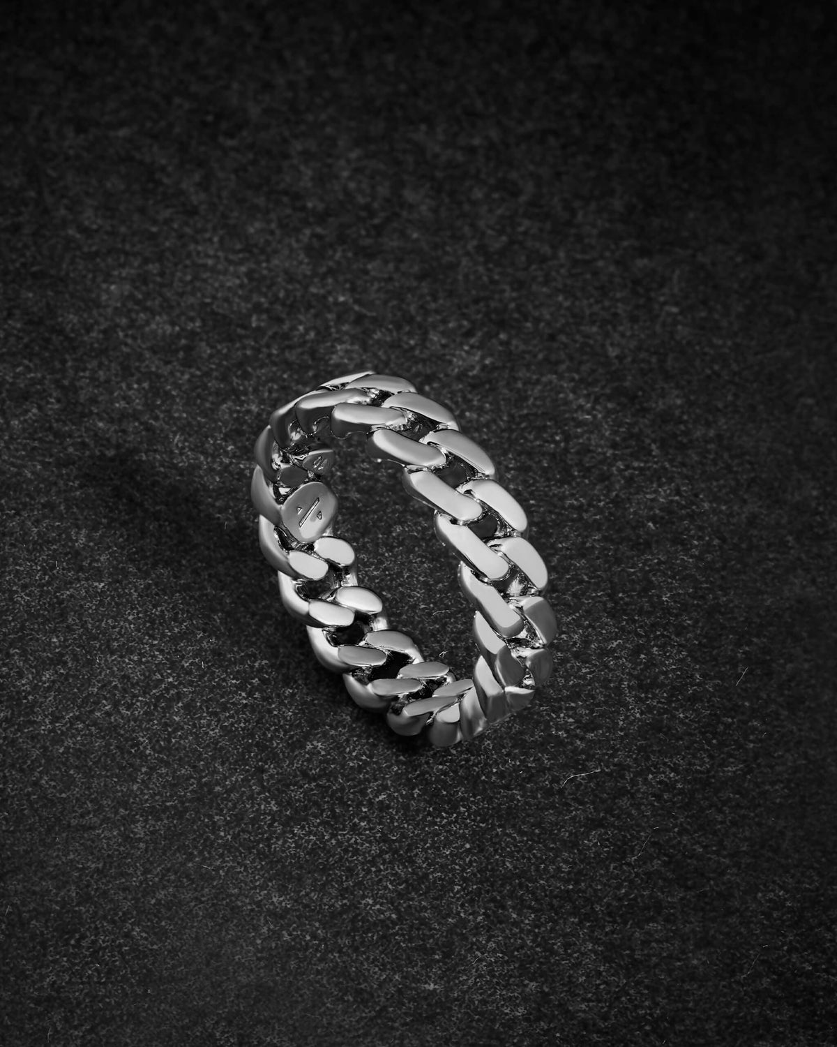 Cuban Link Ring Silver