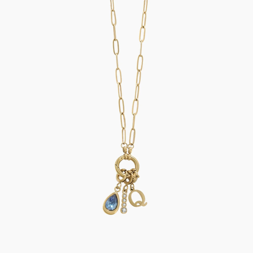 Paperclip Charm Necklace