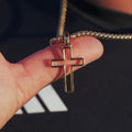 Outline Cross (Gold)