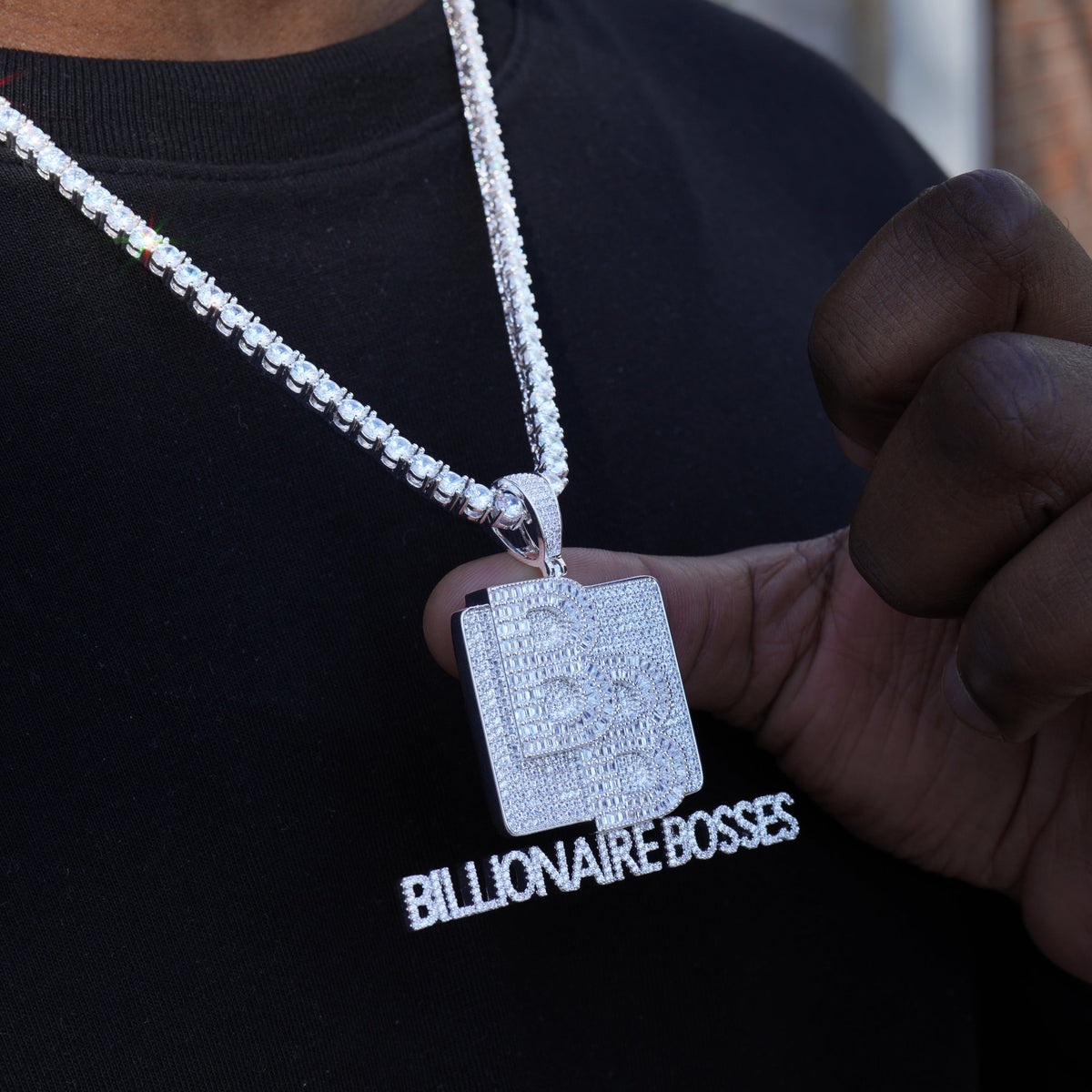 Baguette Billionaire Bosses Necklace