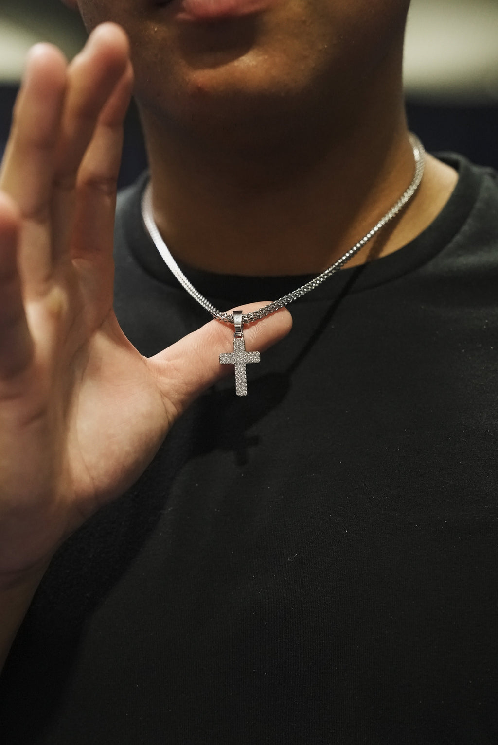 ICED Cross (Silver)