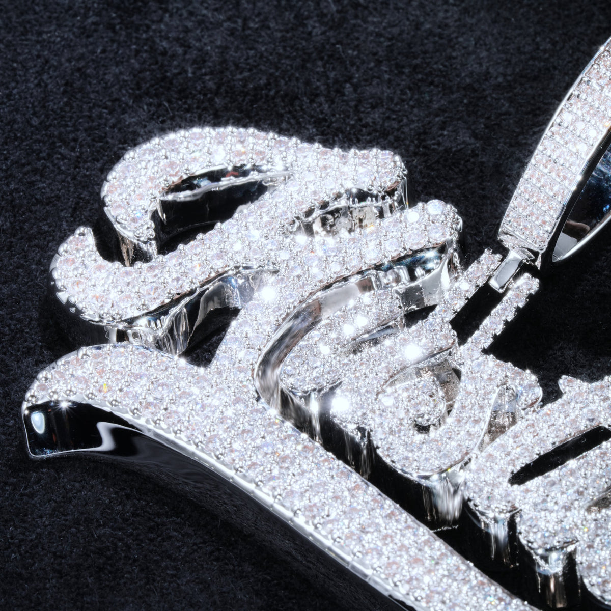 Iced Hustle Solid Necklace