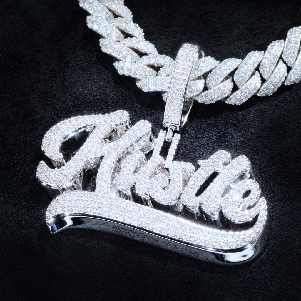 Iced Hustle Solid Necklace