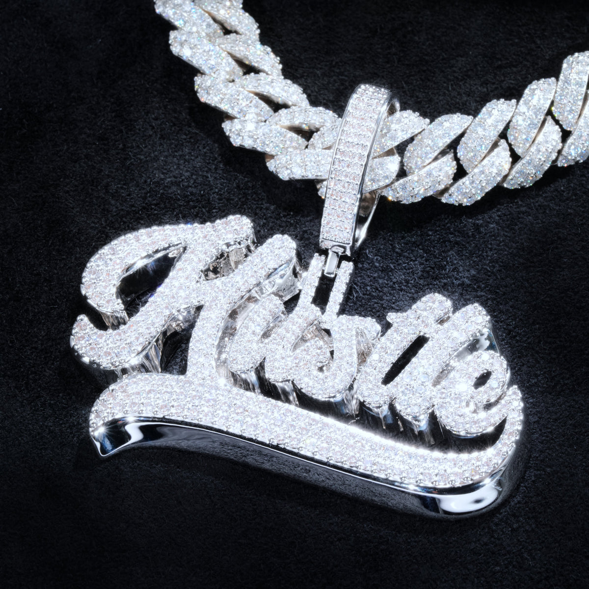 Iced Hustle Solid Necklace