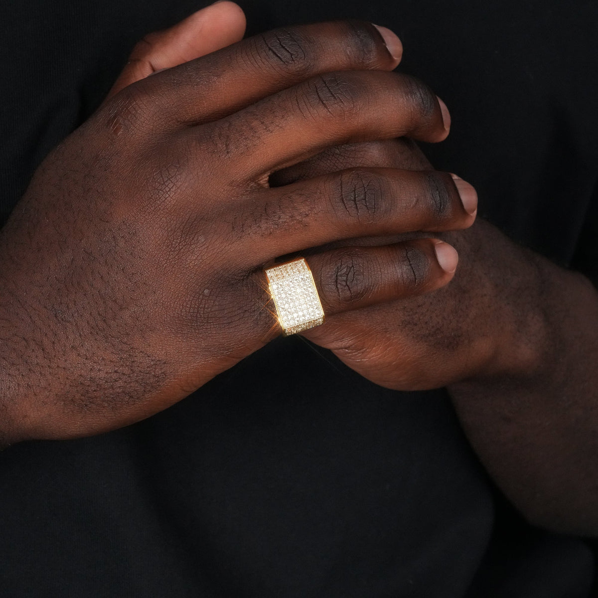 UPDATED 2019 Gold-Plated BlingBling Ring