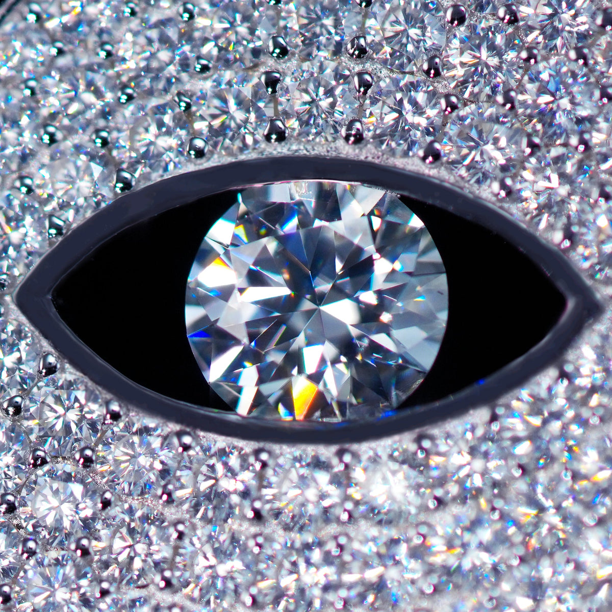 925S & VVS Moissanite Hamsa Necklace