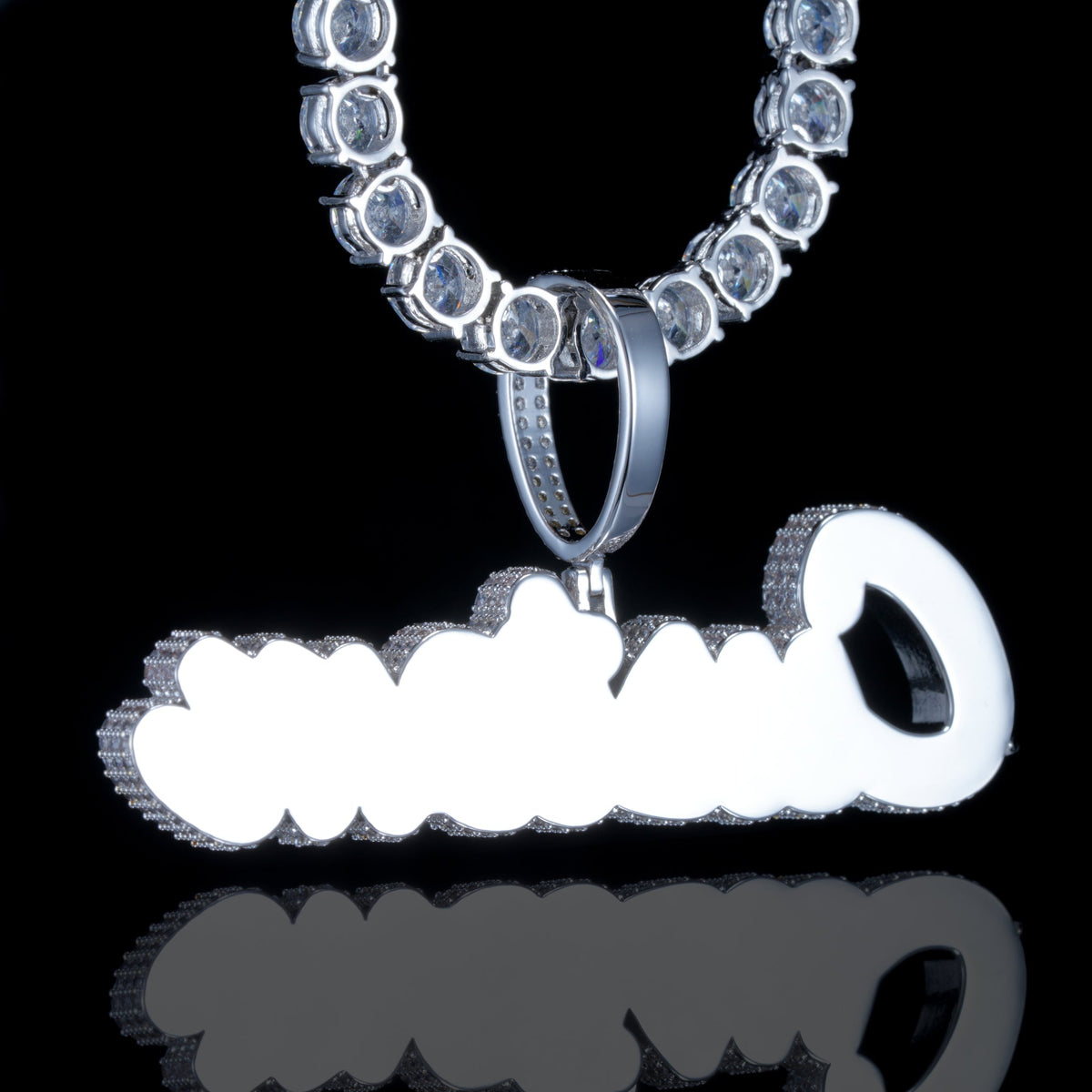 Script Custom Letter Necklace