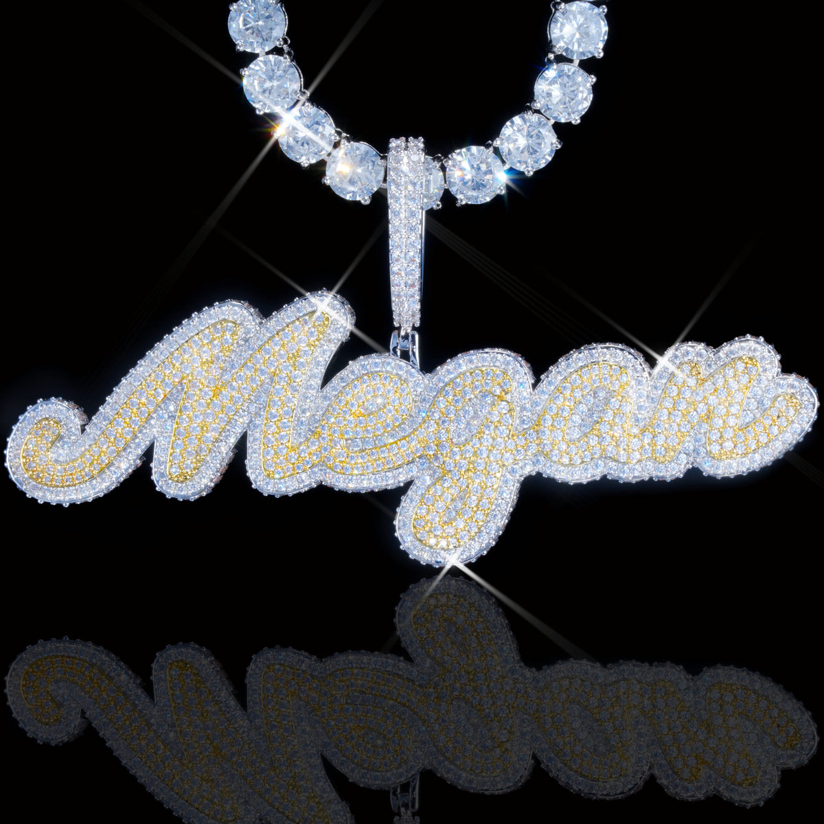 Script Custom Letter Necklace