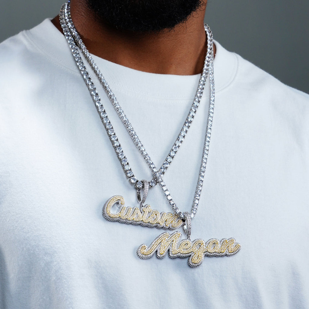 Script Custom Letter Necklace