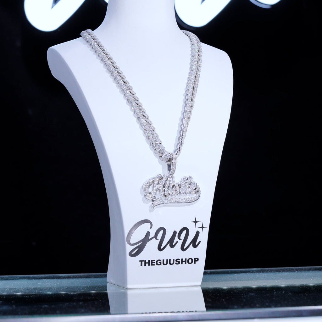 Iced Hustle Solid Necklace