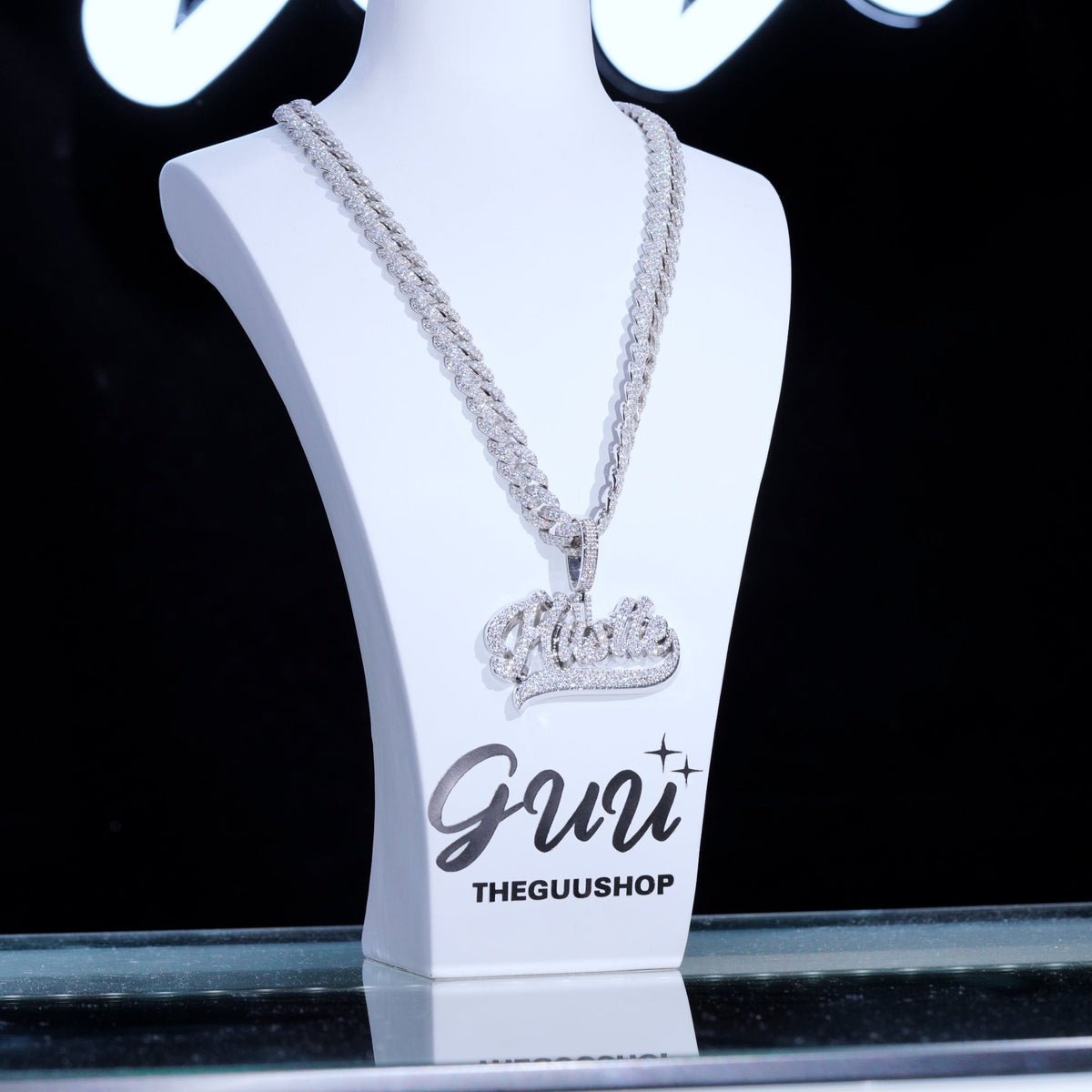 Iced Hustle Solid Necklace