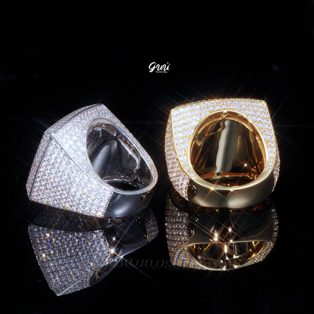 3D CUSTOM PICTURE ICED RING