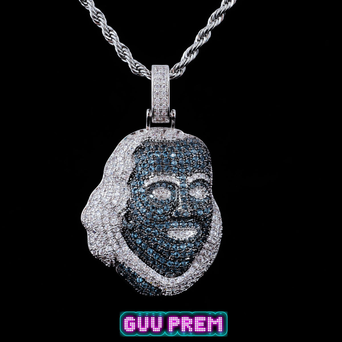 The Iced Franklin Necklace
