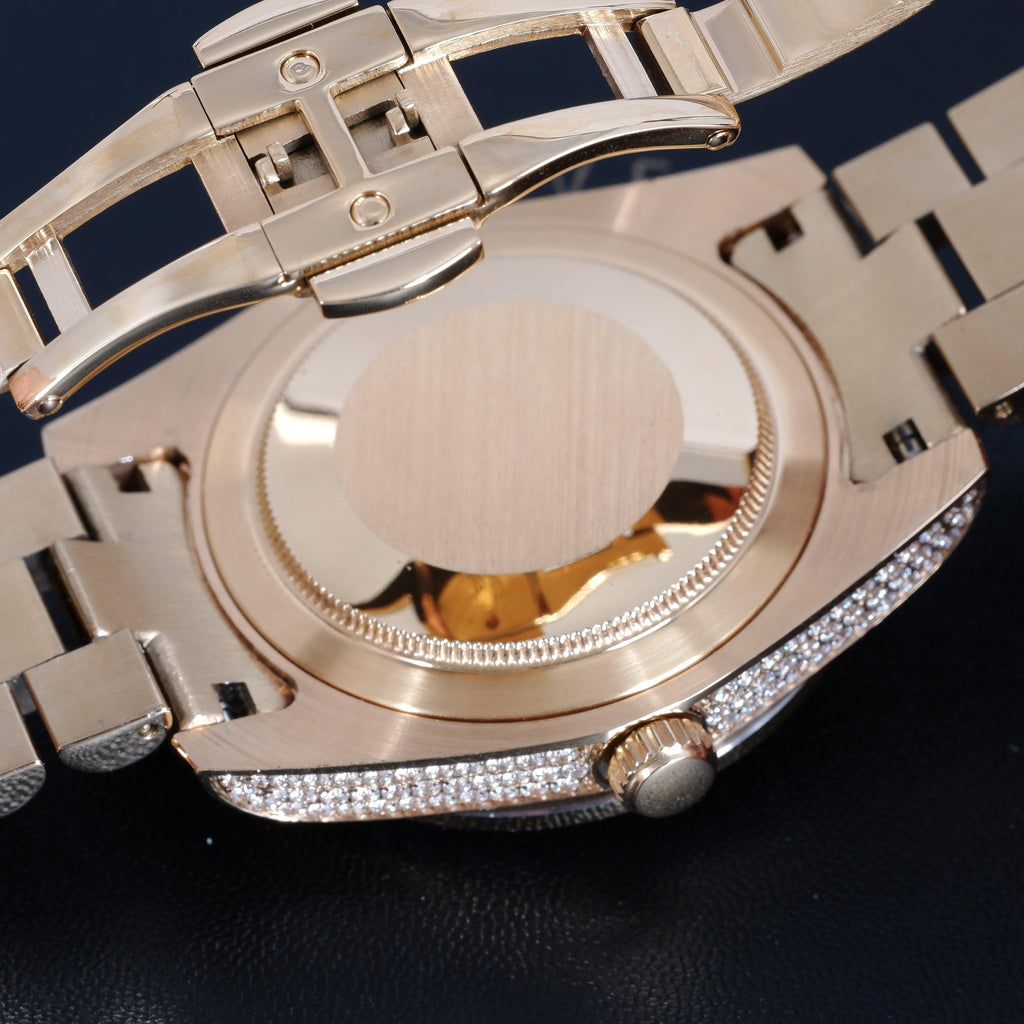 GUU ICED WATCH GOLD DIAL IN GOLD