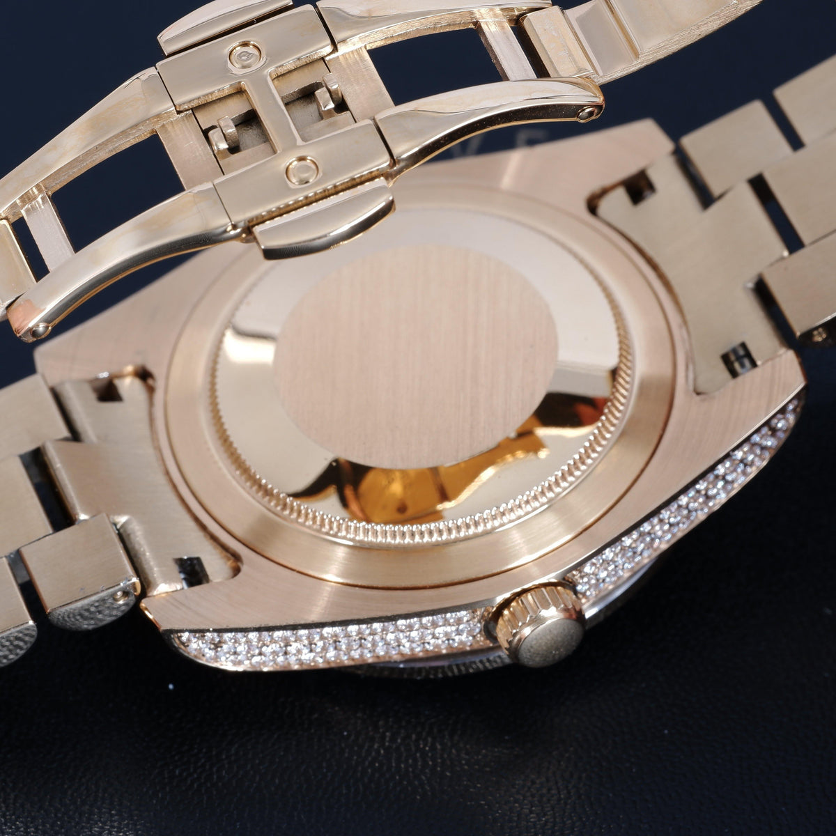 GUU Iced Watch Gold Dial in Gold