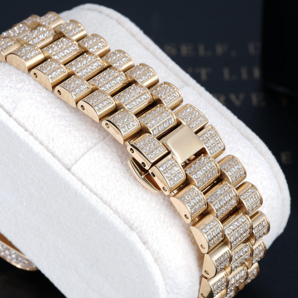 GUU Iced Watch Gold Dial in Gold
