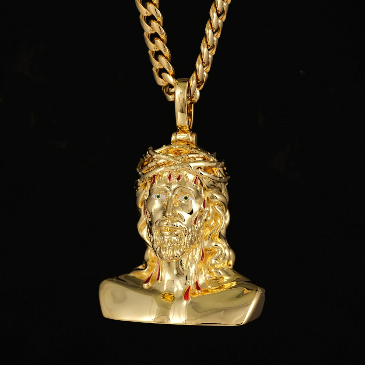 GUU Solid Jesus Pendant