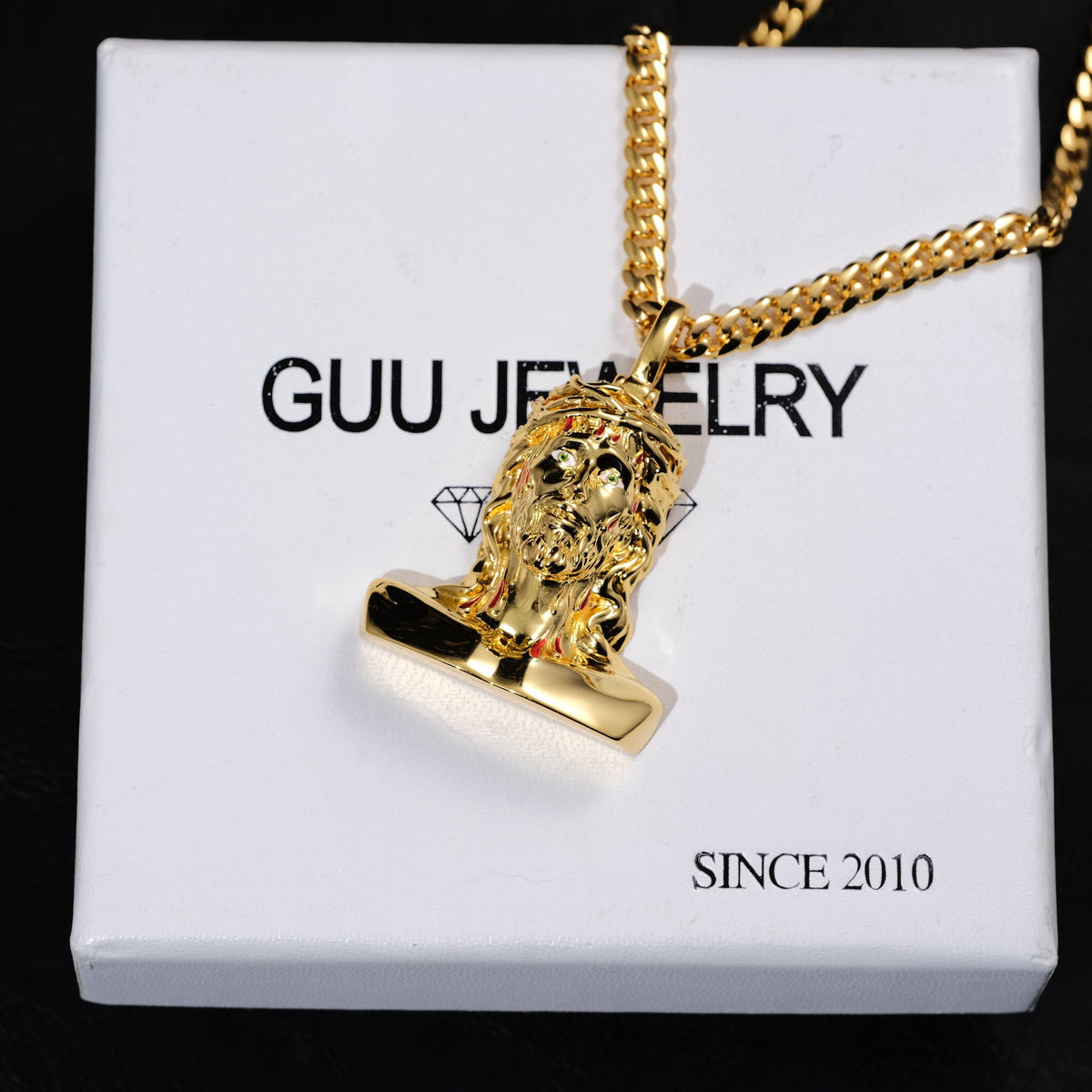 GUU Solid Jesus Pendant