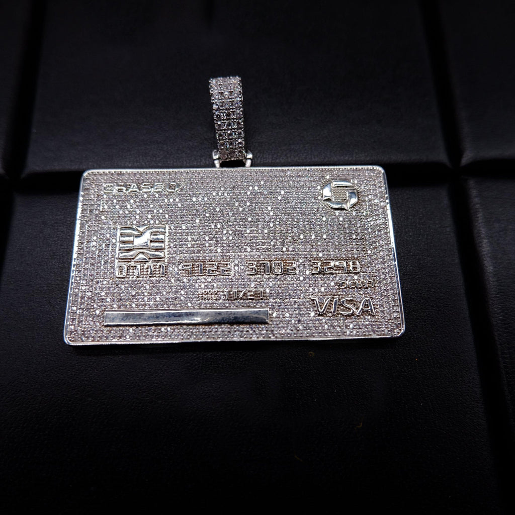 🔥New Credit Card Bank Card Iced Pendant